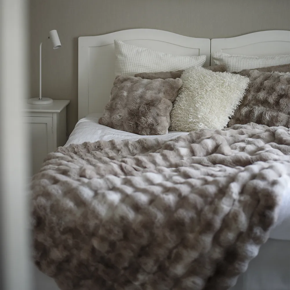 Misty Decke 140x220 cm Sand