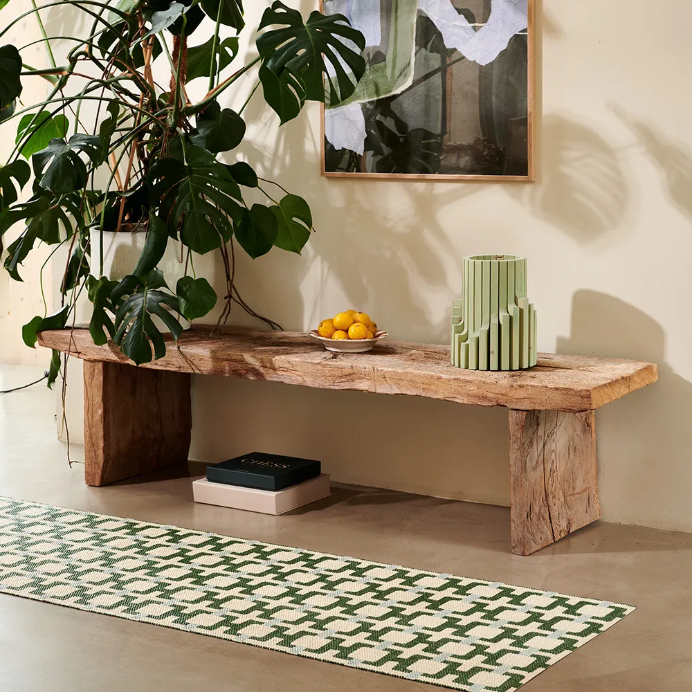 Tom teppich Leaf/Cream/sage 70 x 120 cm