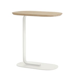 Relate Beistelltisch 60,5cm - Solid Oak/Off-White
