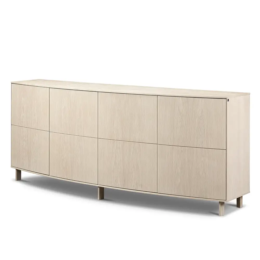 Sm414 Sideboard Eiche weiß geölt