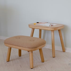 Paff Niedriger Hocker Eiche/Sugar Brown