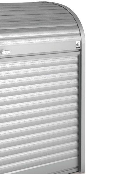 StoreMax 190 Aufbewahrungsbox metallic silber Biohort