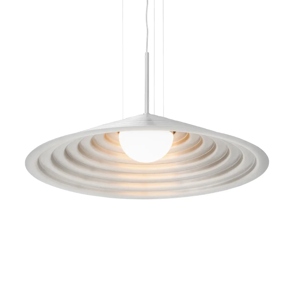 Chancery Deckenleuchte Gebürstetes Aluminium Ø75 cm