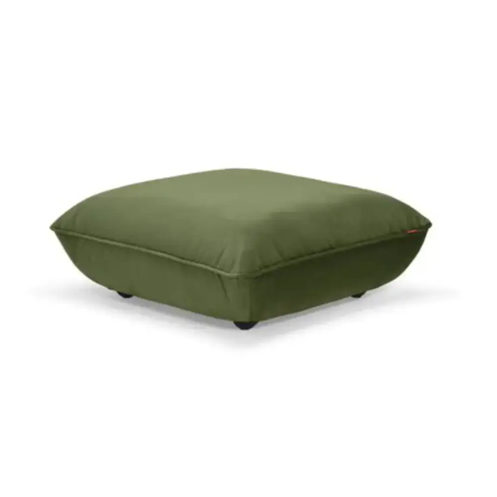 sumo fußbank velvet recycled deep green
