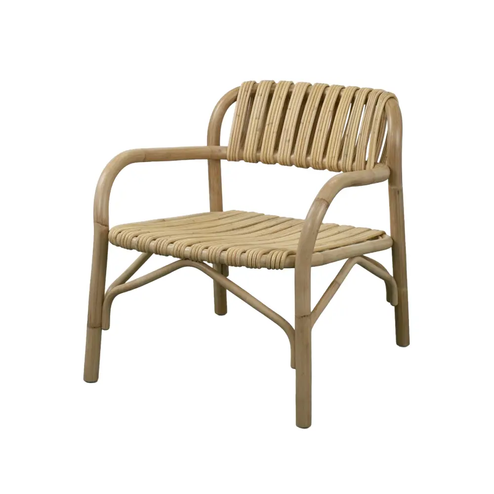 Bliss loungesessel INDOOR Halvpolerad Natural, rotting