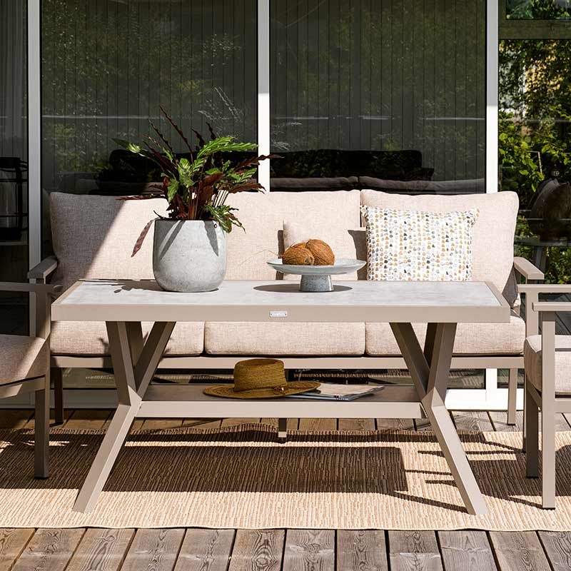 Samvaro Couchtisch 90x140 cm khaki