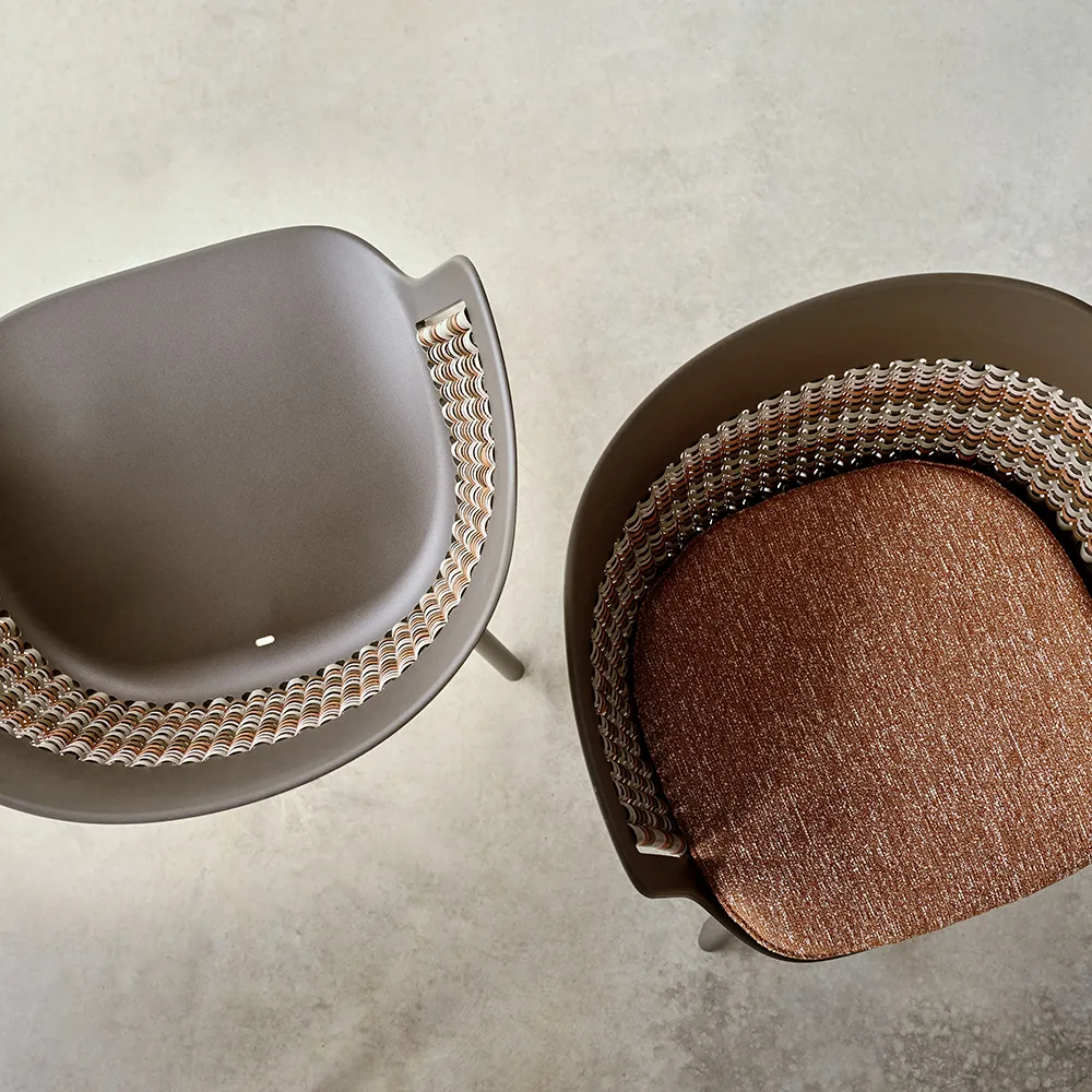 MYMI Armlehnstuhl w/ aluminum Beine DE1 black pepper 0317 black pepper 0317