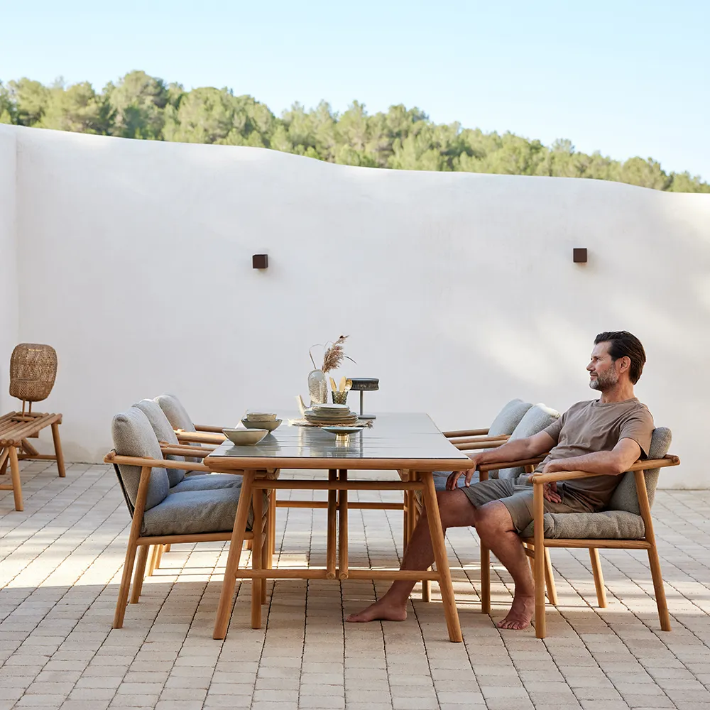 Sticks Esstisch 100x250 cm