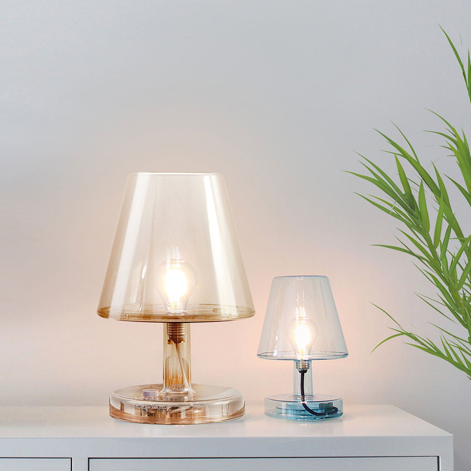 Transloetje Lampe braun