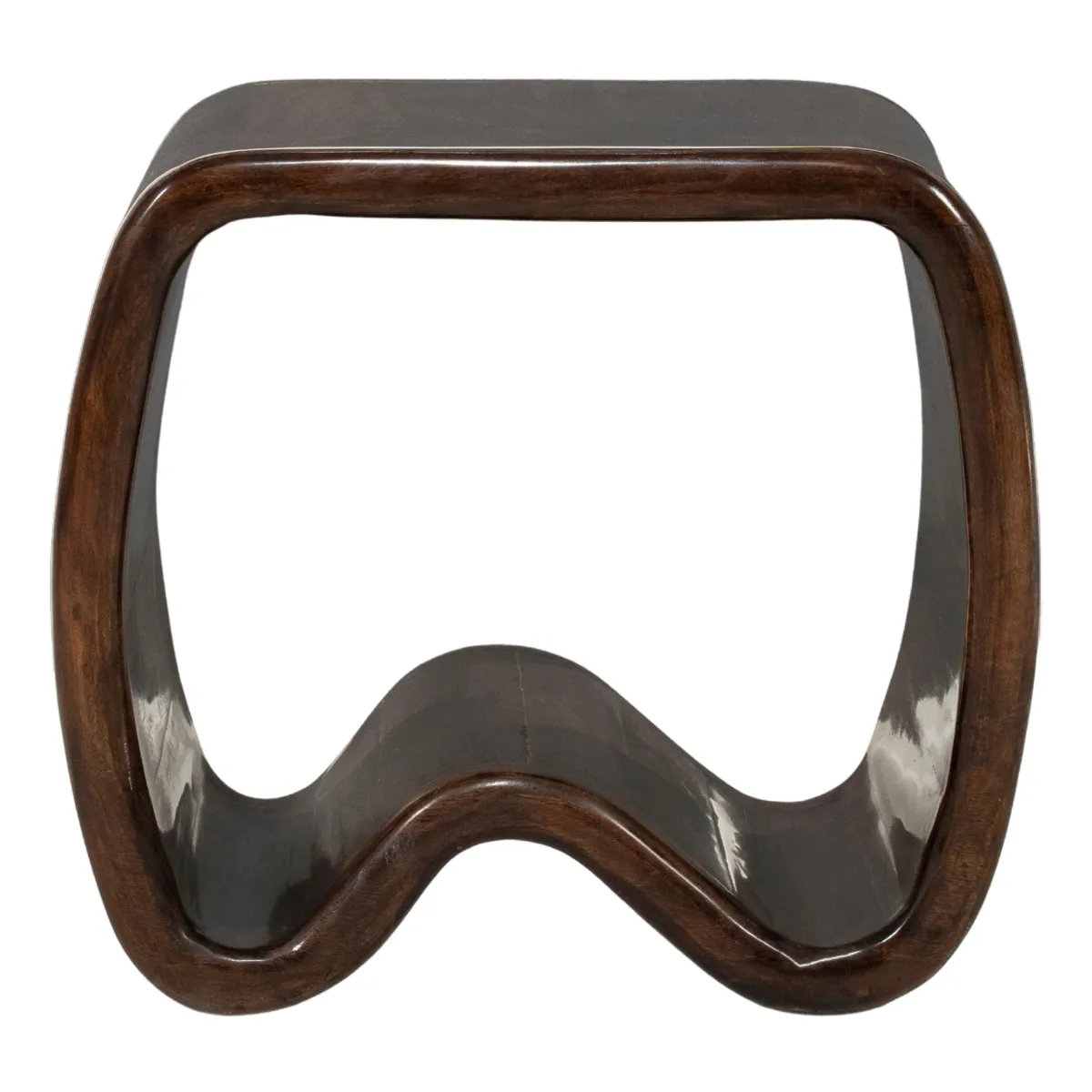 Glossia Beistelltisch 50x36x45 cm Mangoholz Braun