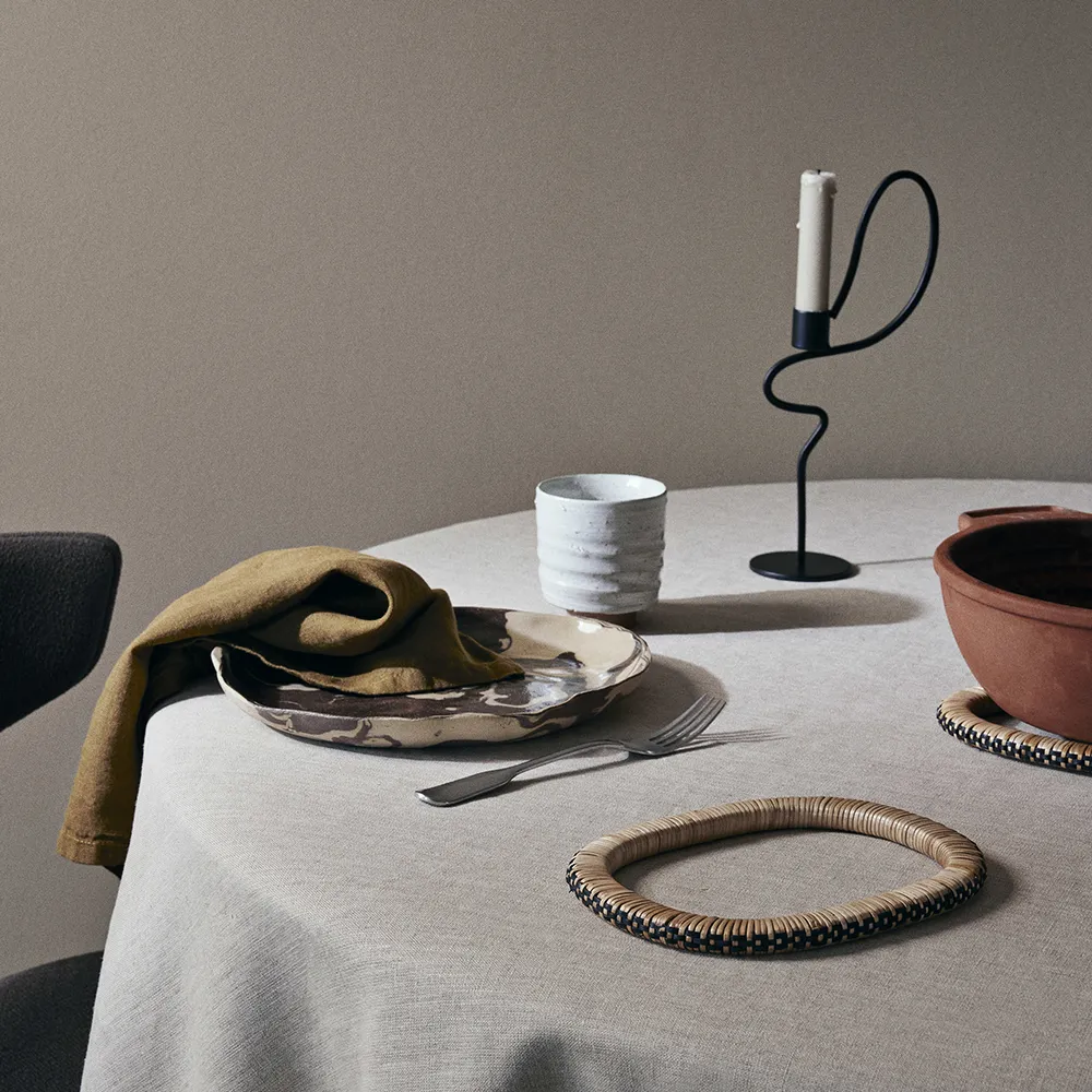 Valse Kerzenständer hoch Black