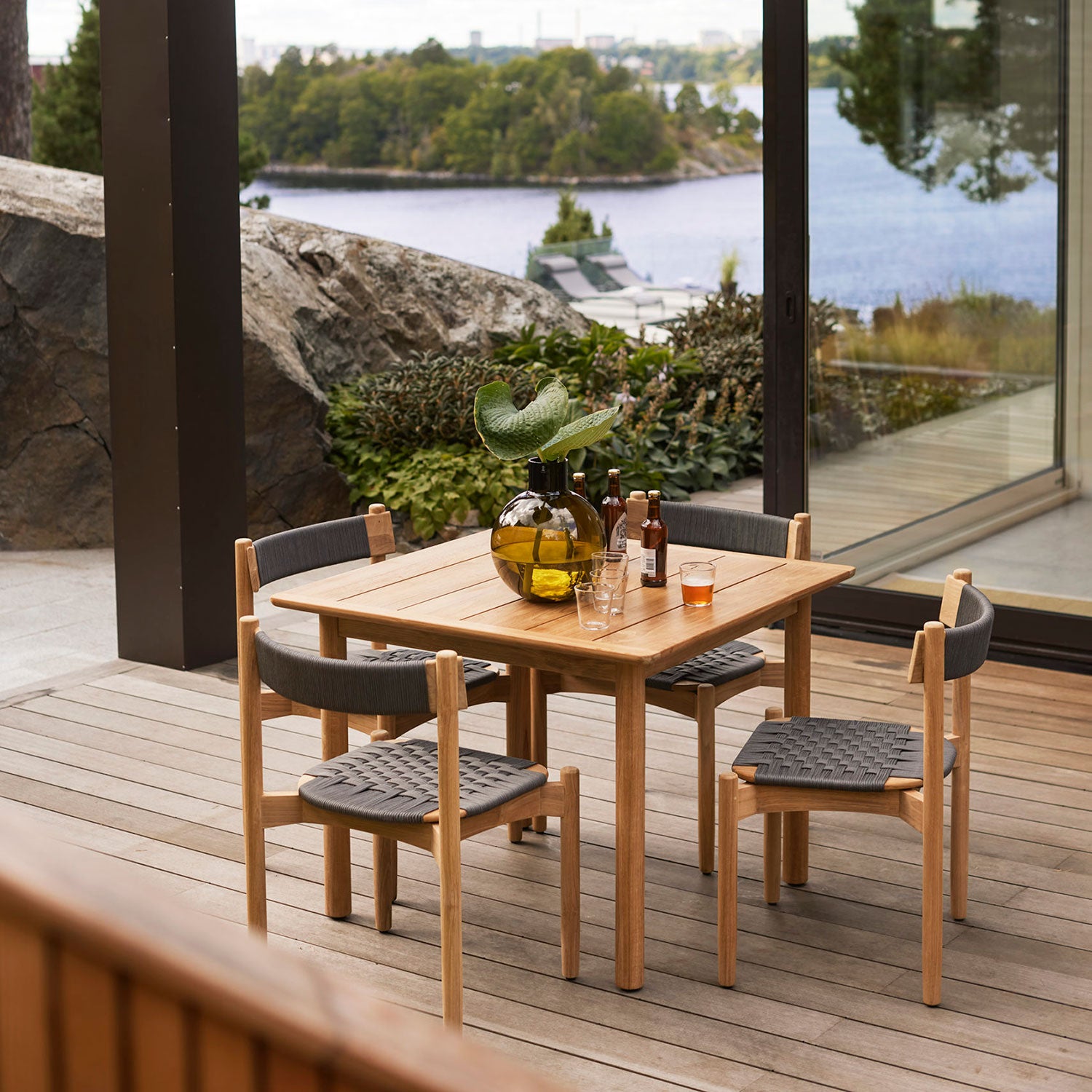 Koster Teakholz Esszimmerstuhl