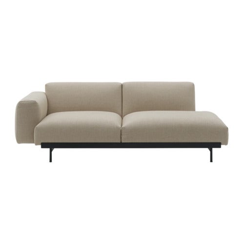 In Situ 2-Sitzer-Modulsofa Config 3 - Ecriture240/Schwarz
