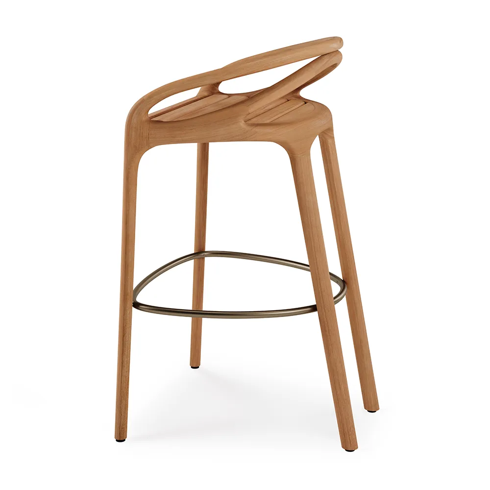 Aleta Barhocker teak