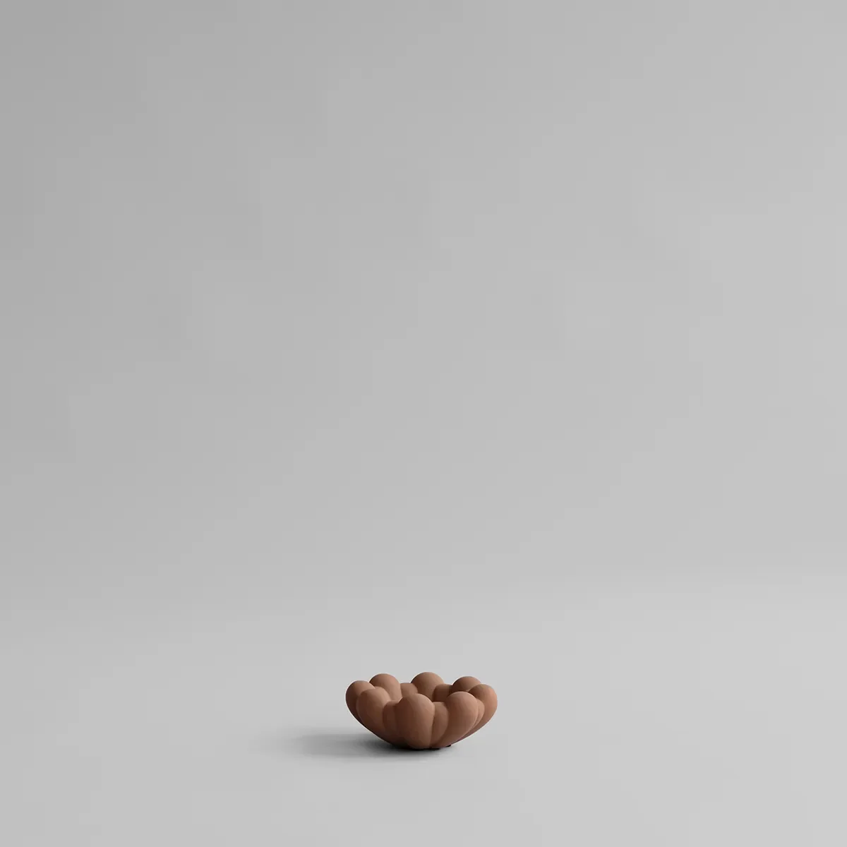 Handgefertigte Dekoschale Bloom Almond Ø 15,5 cm