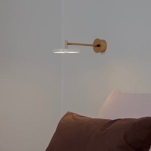Asteria Wall Long Wandleuchte Ø15 cm Pearl White