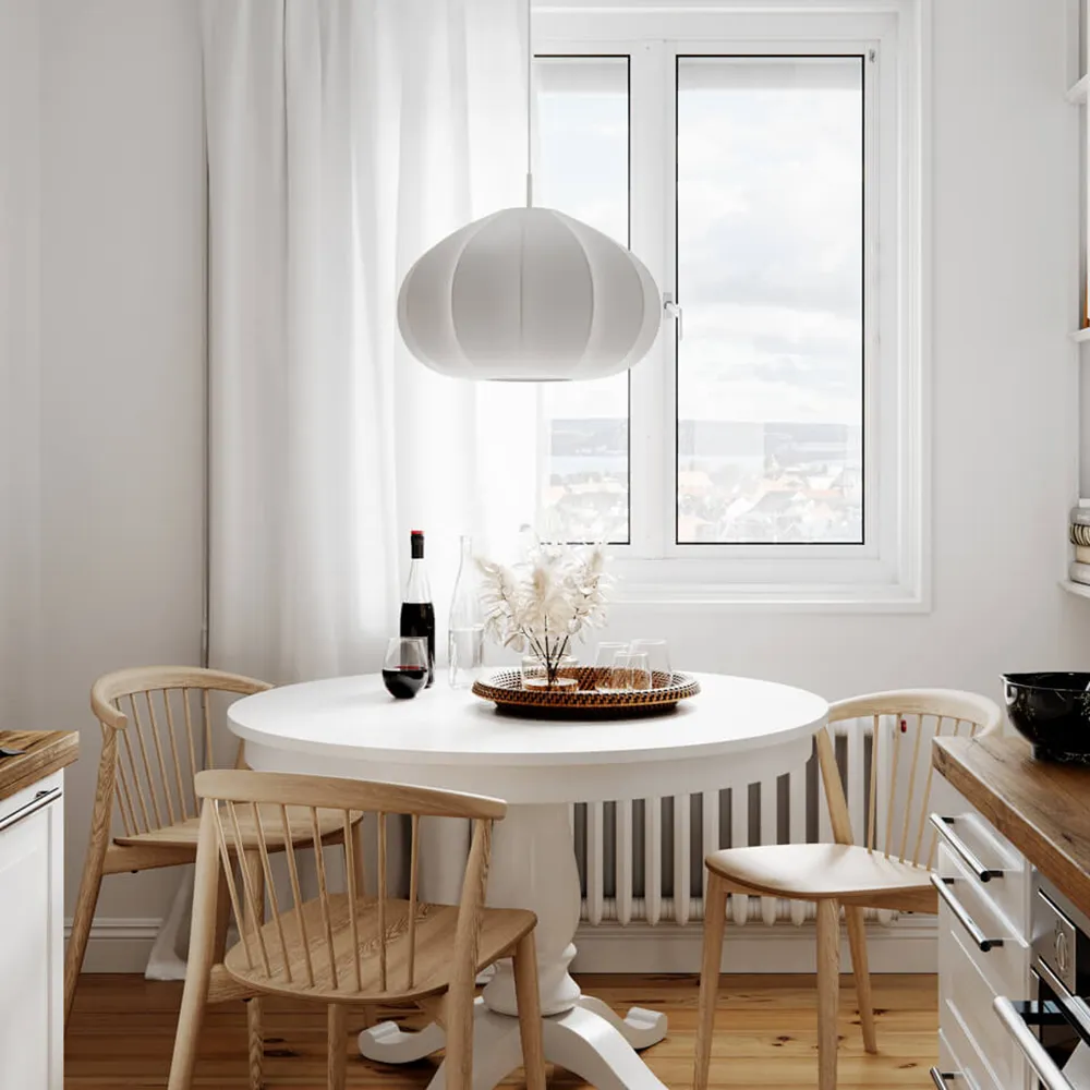 Ebba Deckenleuchte Ø50cm weiß
