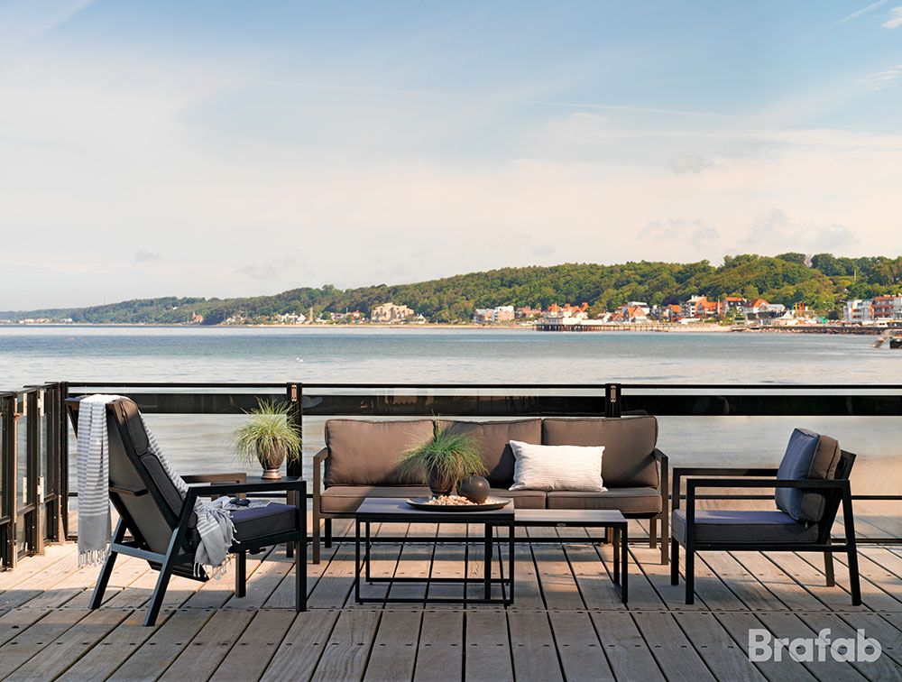 Belfort Beistelltisch 50x50 cm schwarz