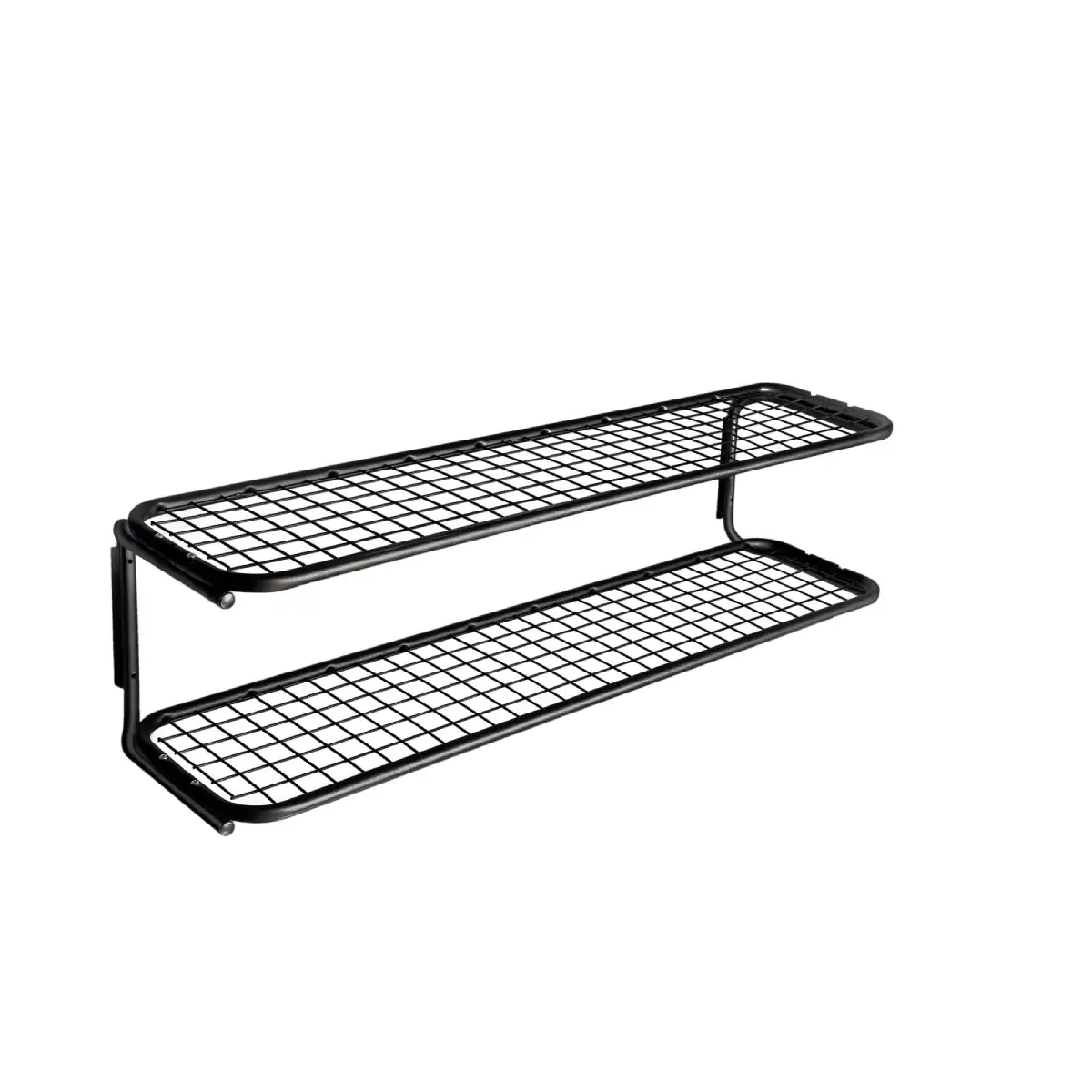 Classic Schuhregal 100 cm Schwarz Schwarz