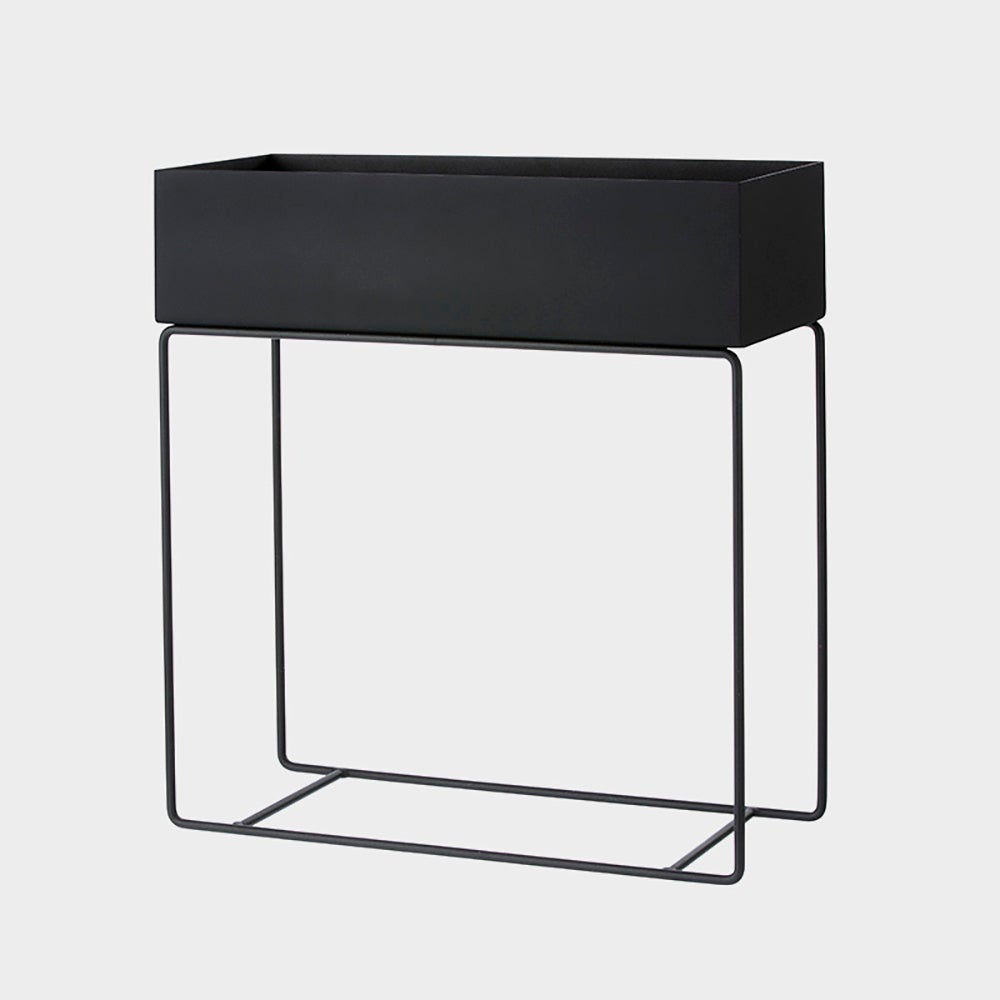 Blumenkasten - Schwarz