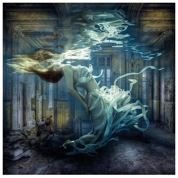 Wanddekoration Just in time 100x100 cm