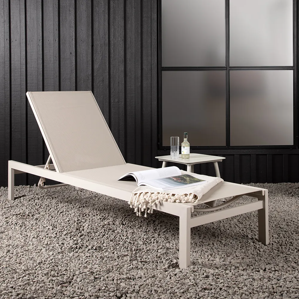 Copacabana Sonnenliege Beige 2er-Pack