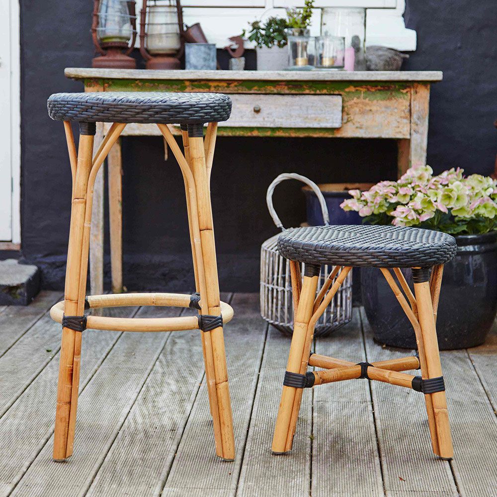 Simone Barhocker Hoch Weiß