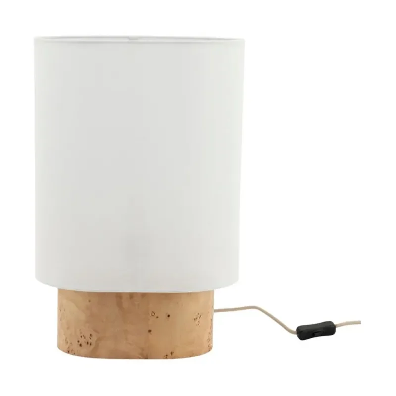Rooton small 30x20x45,5 cm Holz & Stoff Natur