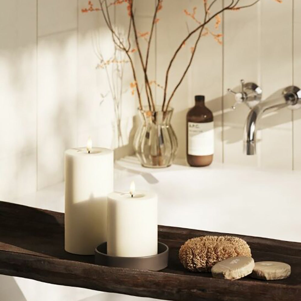  LED Blockleuchte 7,5x10 cm weiß