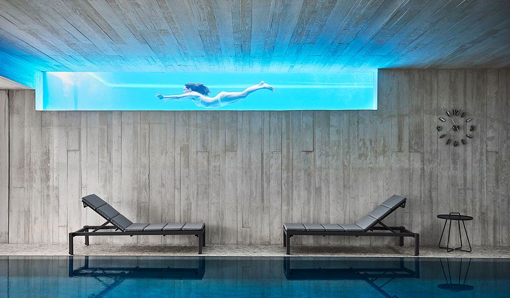 Relax Sonnenliege Grau