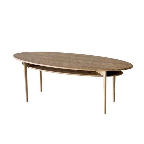 Celia Couchtisch 140 cm Eiche geräuchert