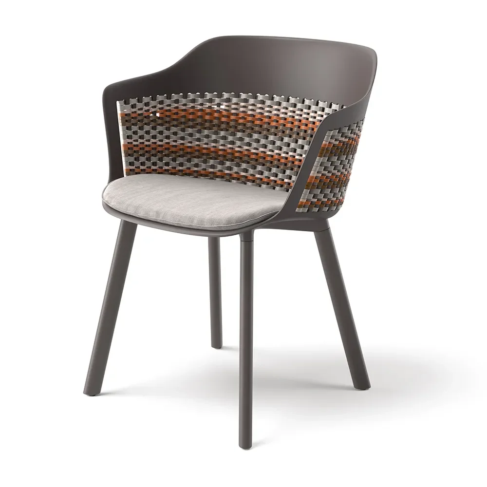 MYMI Armlehnstuhl w/ aluminum Beine DE1 black pepper 0317 black pepper 0317