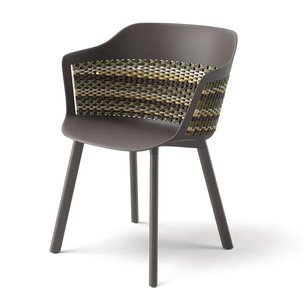 MYMI Armlehnstuhl w/ aluminum Beine DE1 black pepper 0317 black pepper 0317