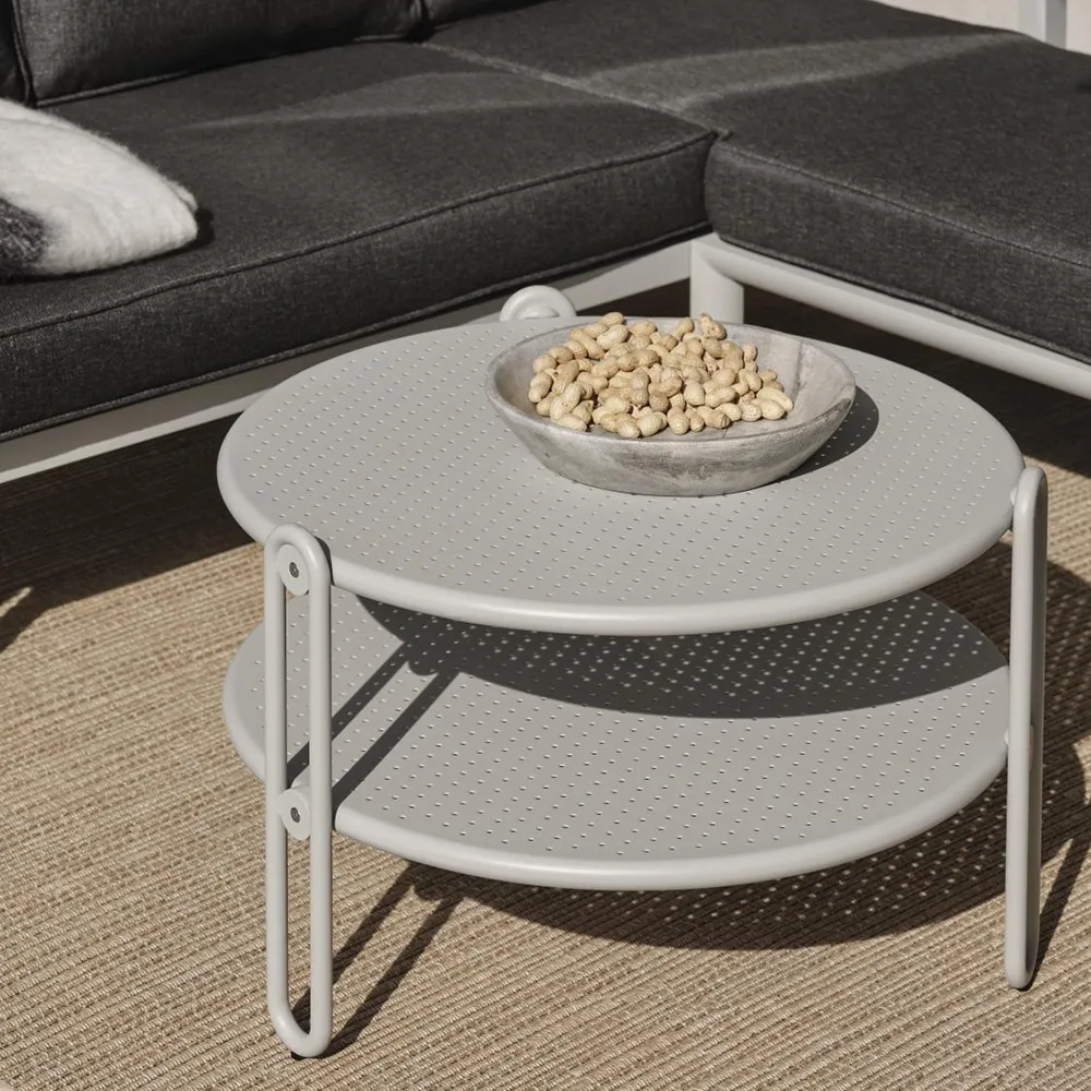 Blixt Couchtisch 65 cm Light Grey