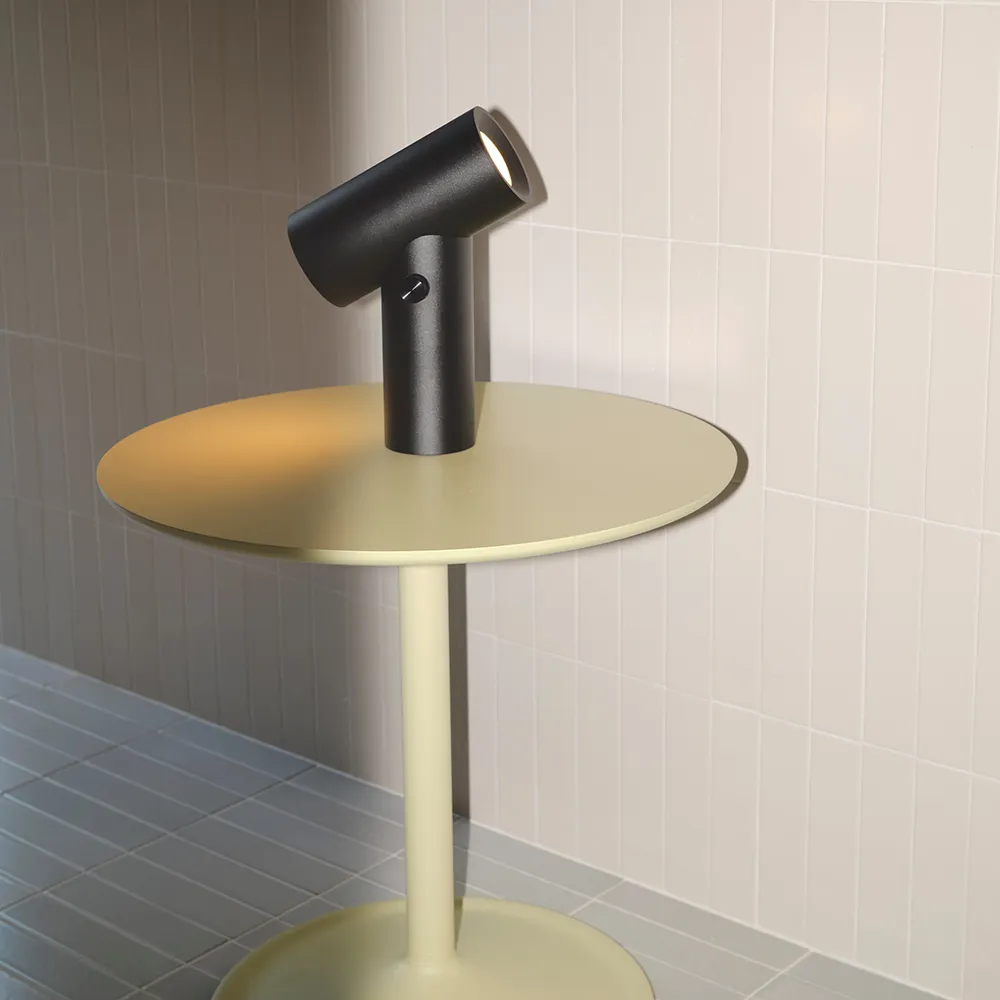 Tragbare Außenlampe Beam Black