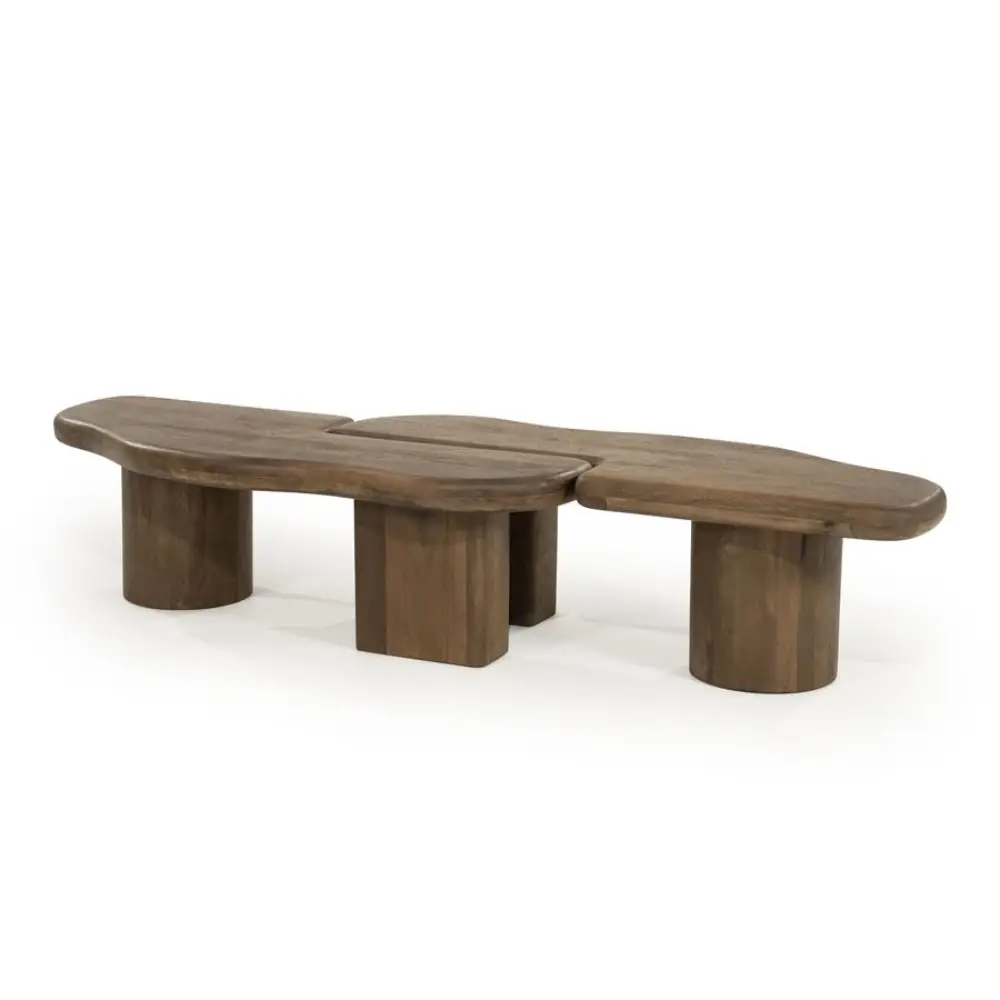 Yuo Couchtisch- light brown 100x80x30 cm