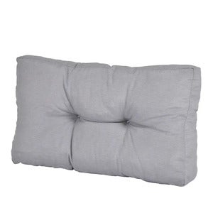 Lotta Rückenkissen B 58 63 H 38 cm Hellgrau
