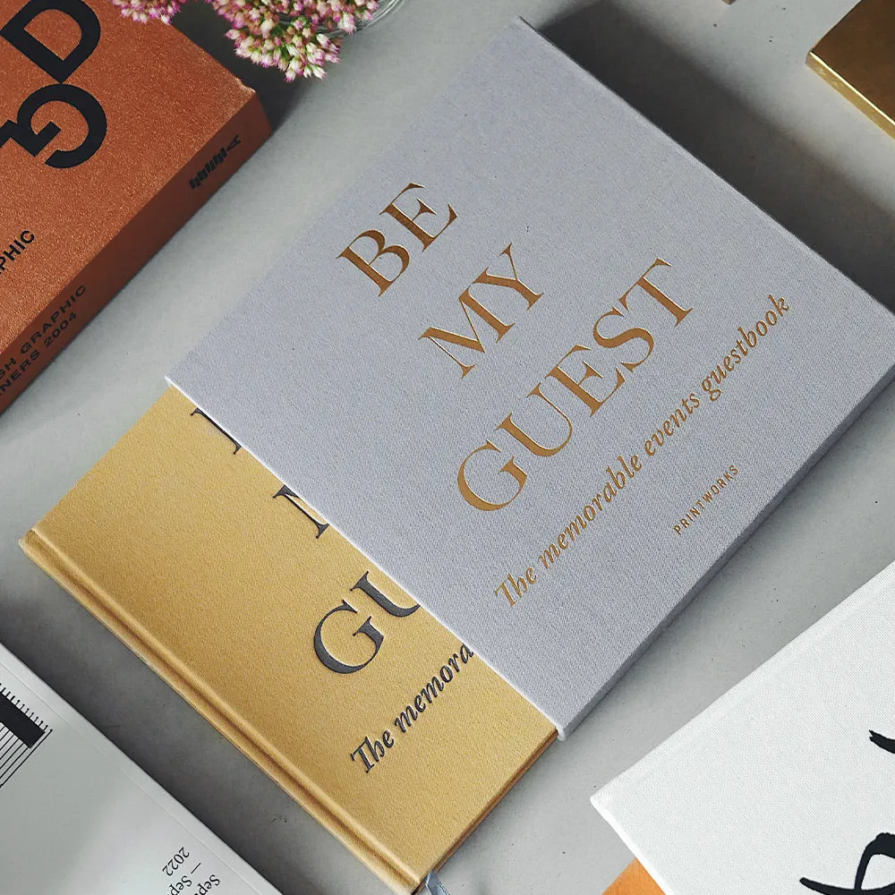  Gästebuch - Beige/Gelb