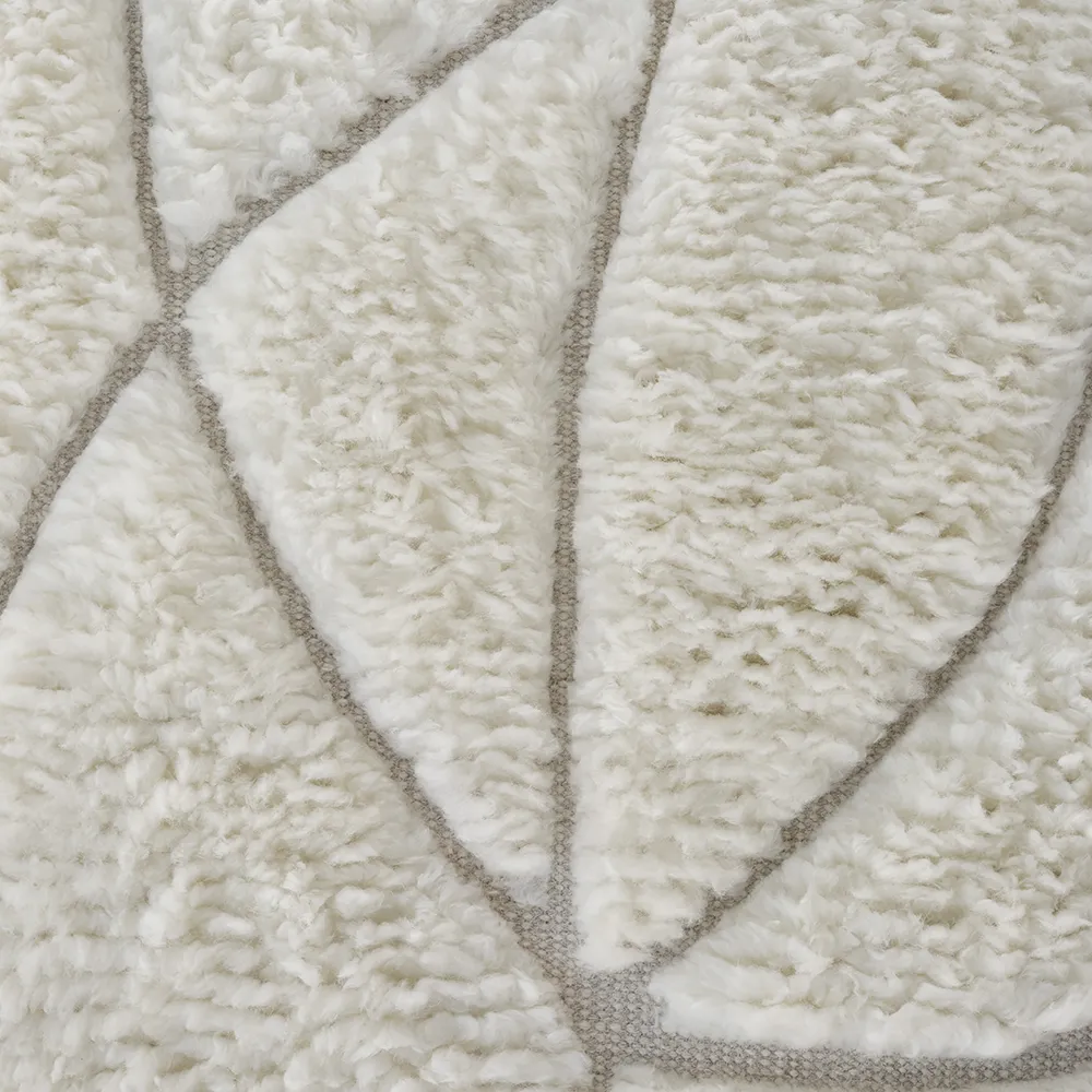 Lineal Sweep White 140x200 Teppich 