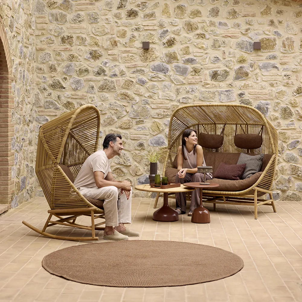 Hive 2-Sitzer Sofa Natural Weave