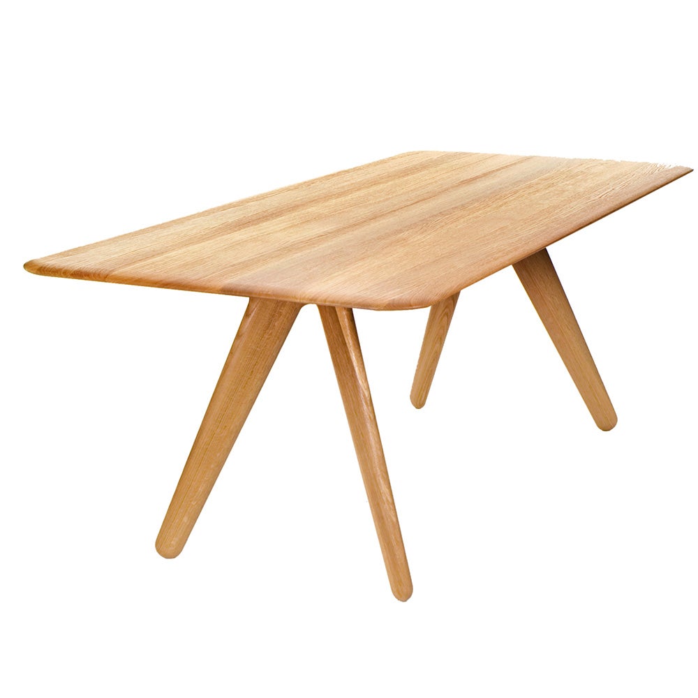 Platte Esstisch 200 cm natur