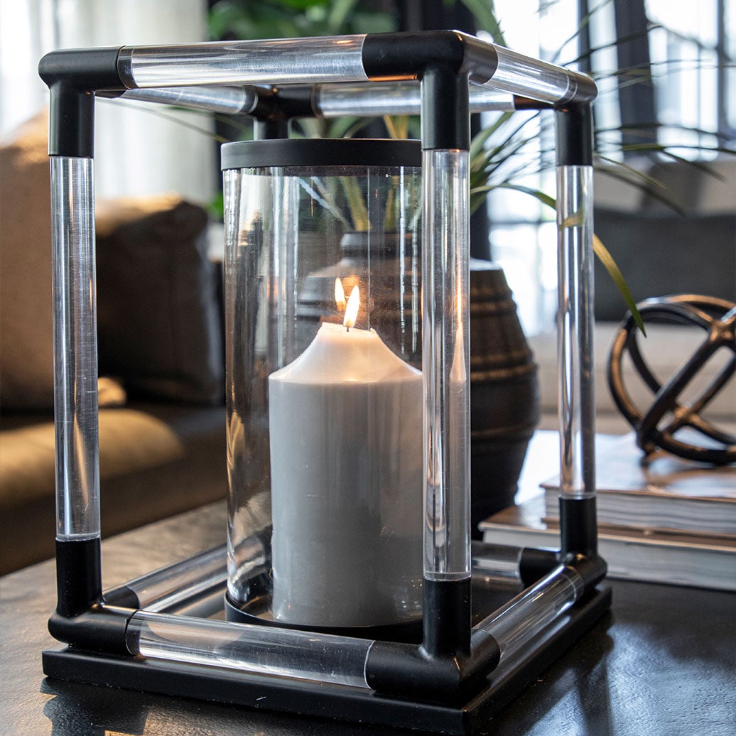 Baltimore Laterne Schwarz L