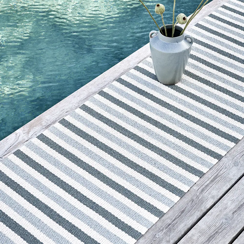 Teo Teppich 70x300 cm Sage/Army/Vanilla