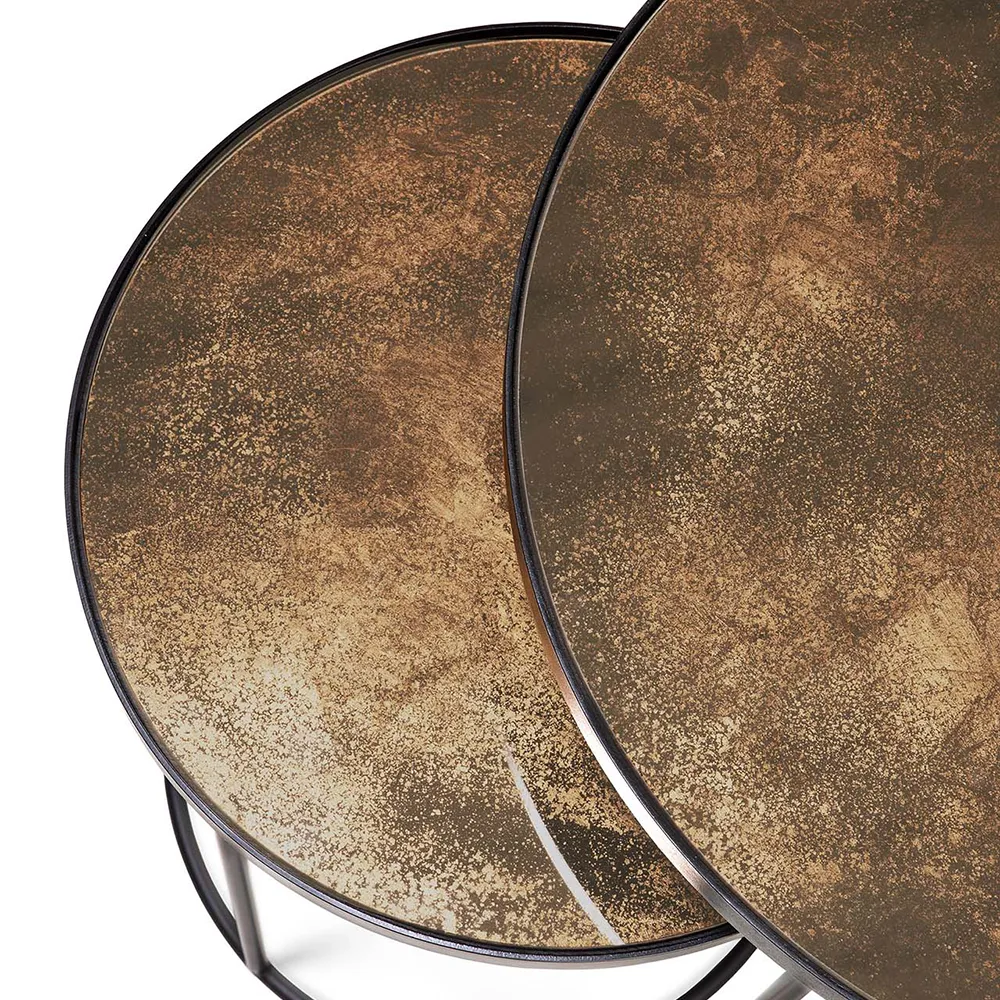 Nesting Beistelltisch Bronze Kupfer 