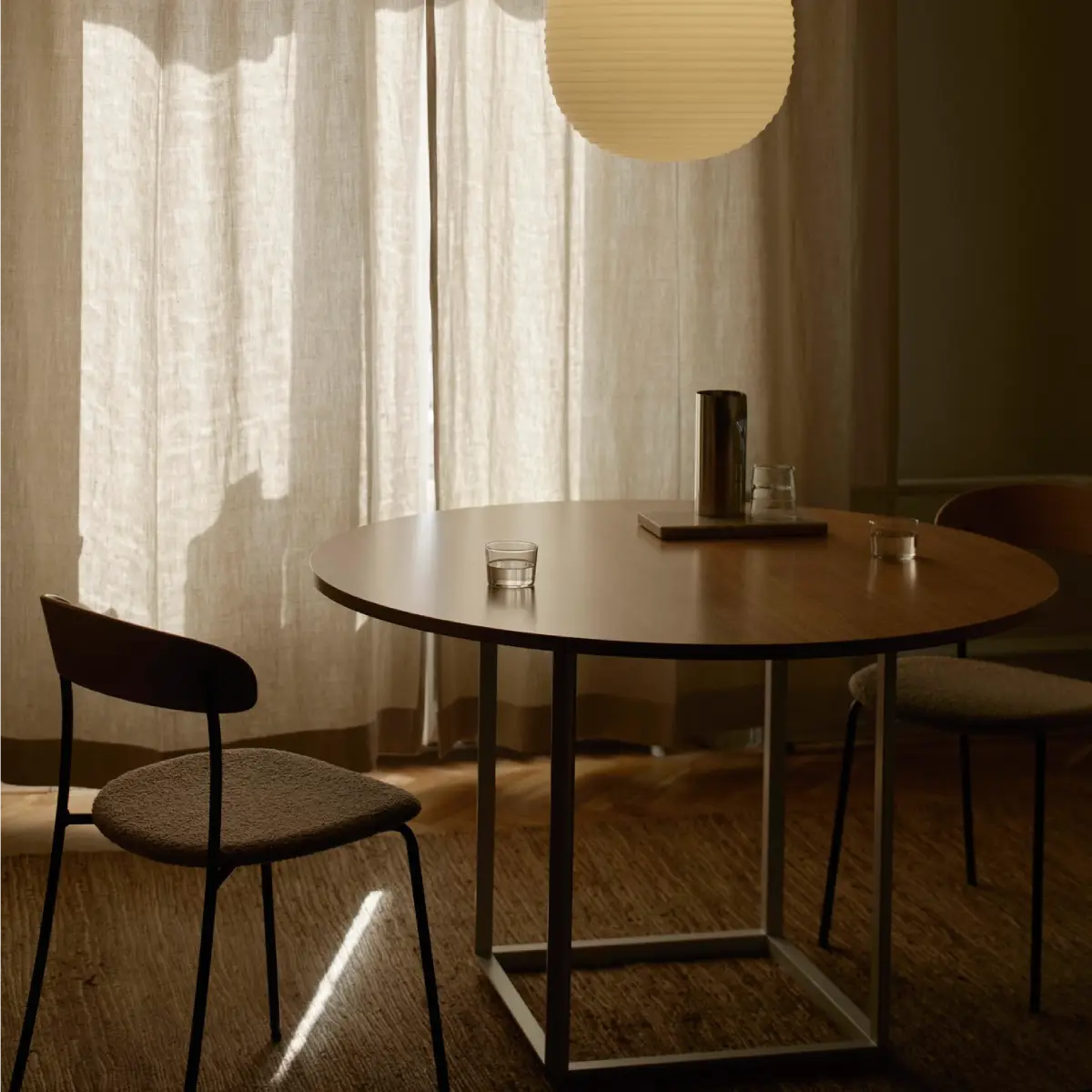 Florence Tischplatte Ø120cm Natureiche