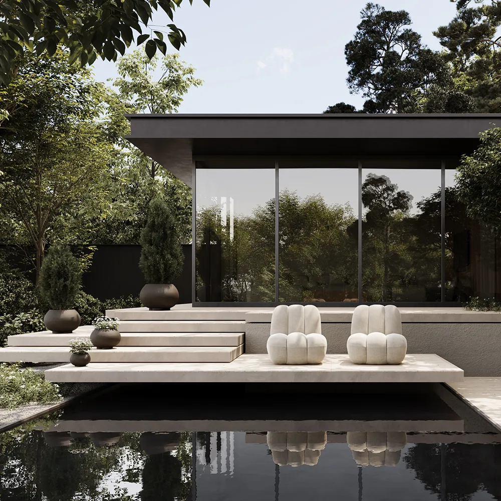 Urchin Topf Medio - Coffee