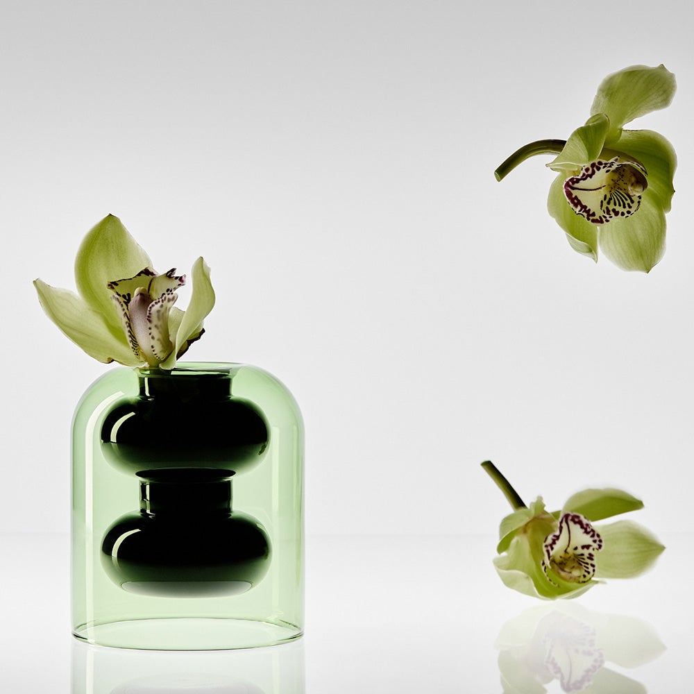  Bump Vase Kurz Schwarz