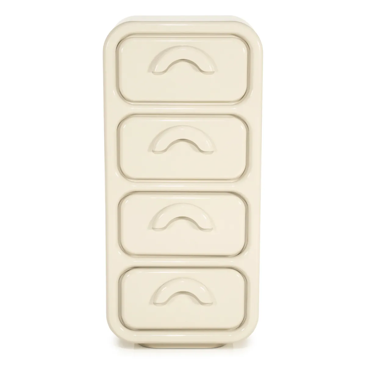 Große Kommode von Gubby – beige, 50,5 x 32,5 x 108 cm