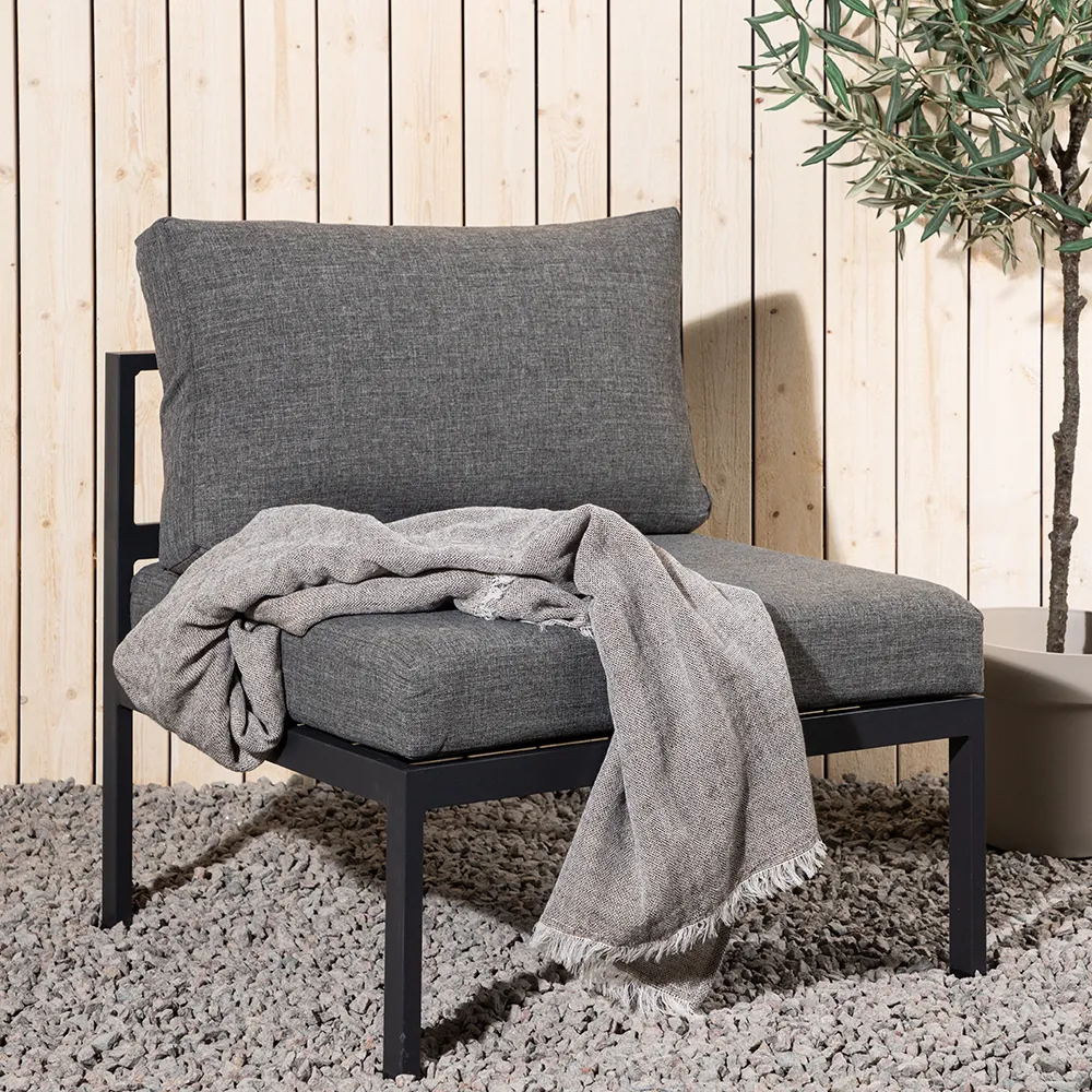 Copacabana Centre Modul Schwarz/Grau