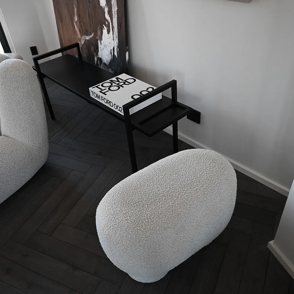 Big Foot Bench Petit – Off-White